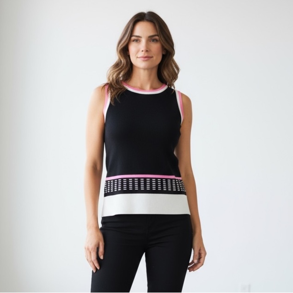 ZIANI COUTURE ladies sleeveless top excellent condition size small